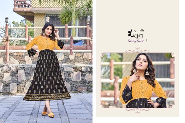 Kinti Candy Crush 2 Designer Long Kurti Collection