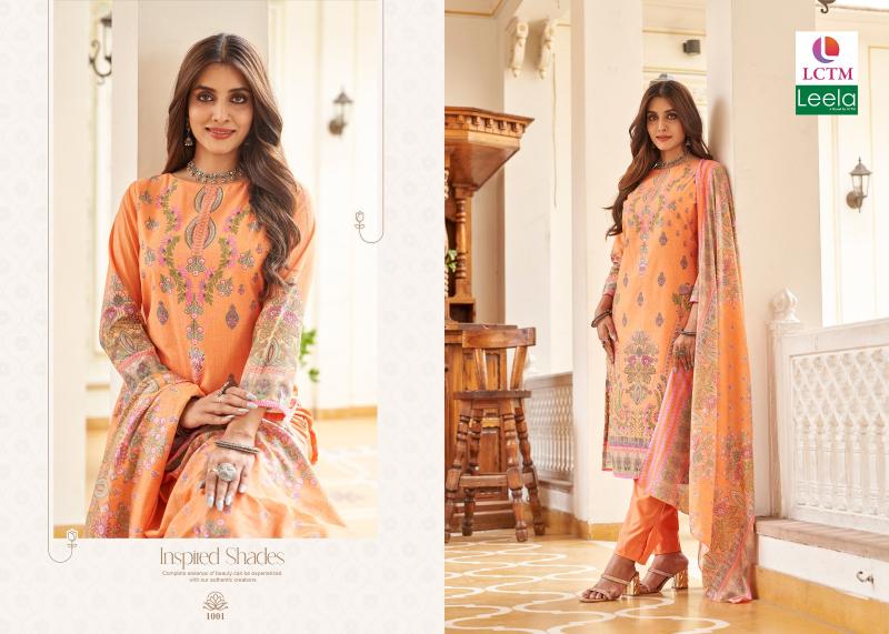 Lctm Leela Kaira Cotton Printed Dress Material Collection