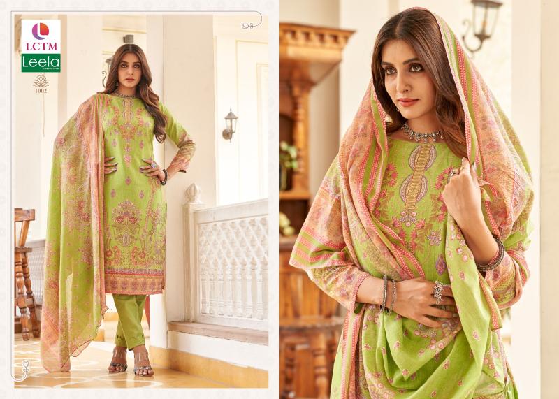 Lctm Leela Kaira Cotton Printed Dress Material Collection