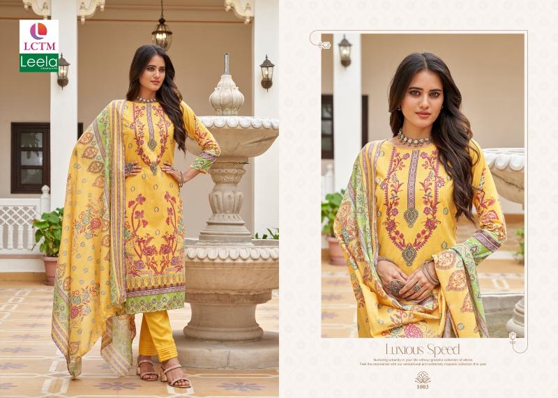 Lctm Leela Kaira Cotton Printed Dress Material Collection