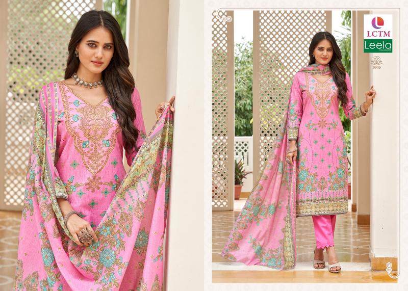 Lctm Leela Kaira Cotton Printed Dress Material Collection