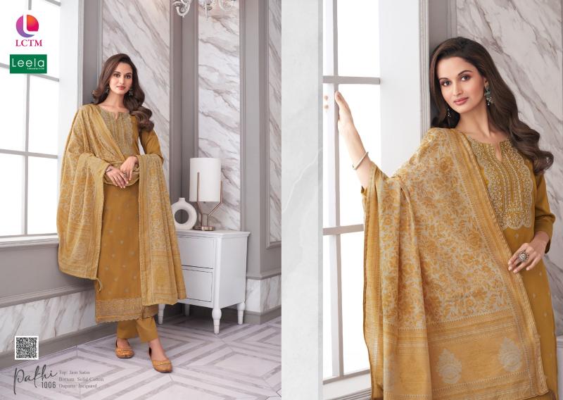 Lctm Leela Pakhi Jam Satin Dress Material Collection