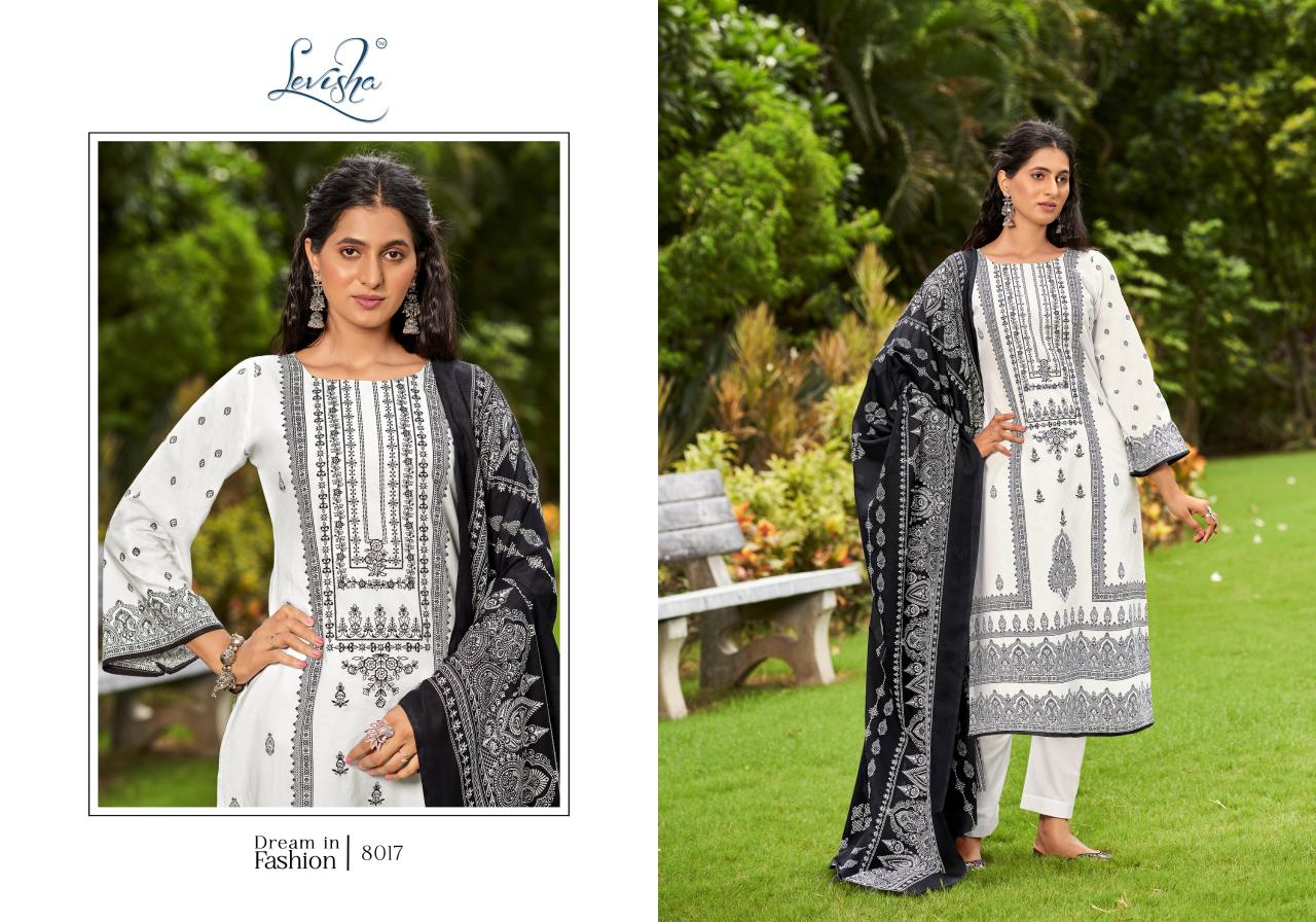 Levisha Naira Nx 8 Cotton Printed Dress Material Collection