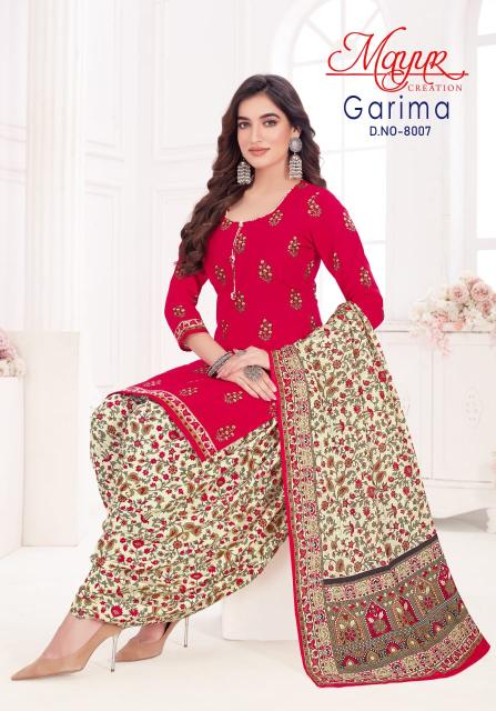 Mayur Garima Vol 8 Cotton Printed Dress Material Collection