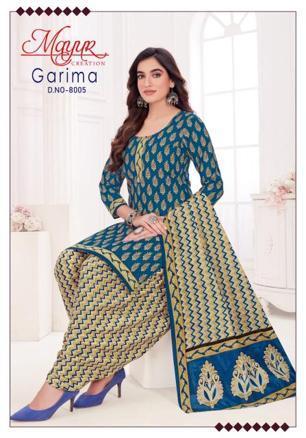 Mayur Garima Vol 8 Cotton Printed Dress Material Collection