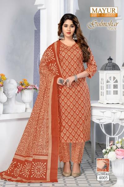 Mayur Gulmohar Vol 4 Cotton Printed Dress Material