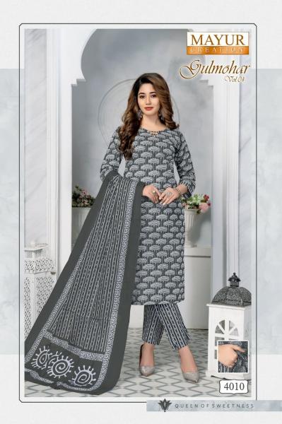 Mayur Gulmohar Vol 4 Cotton Printed Dress Material