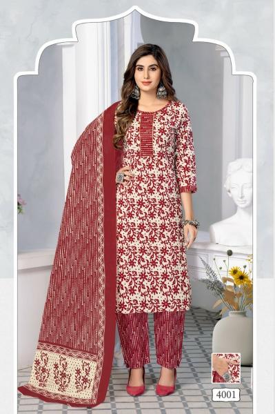 Mayur Gulmohar Vol 4 Cotton Printed Dress Material