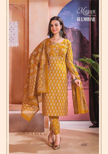 Mayur Gulmohar Vol 6 Cotton Printed Dress Material Collection