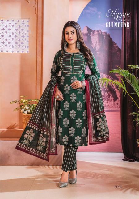 Mayur Gulmohar Vol 6 Cotton Printed Dress Material Collection