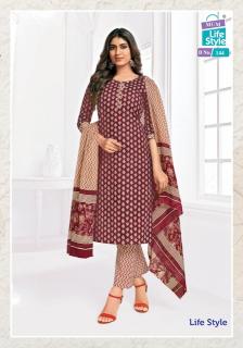 Mcm Life Style Vol 3 Ethnic Wear Cotton Dress Material Collection