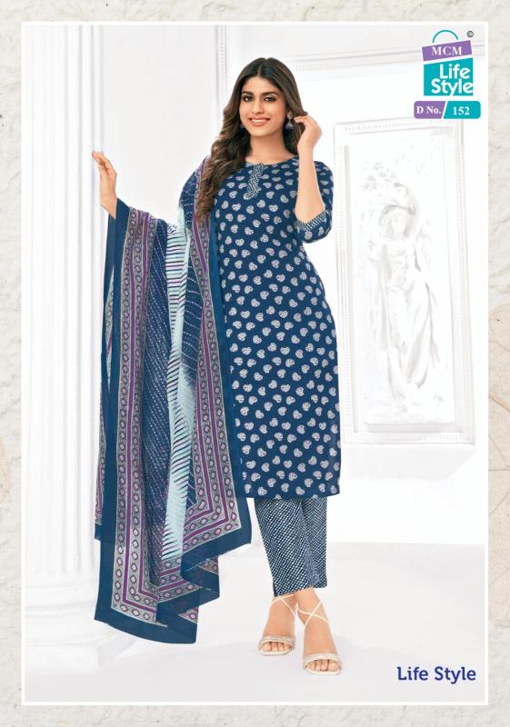 Mcm Life Style Vol 3 Ethnic Wear Cotton Dress Material Collection