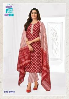 Mcm Life Style Vol 3 Ethnic Wear Cotton Dress Material Collection