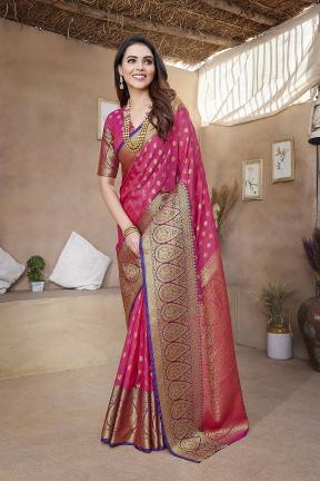 Meera 214 Party Wear Banarasi Silk Saree Collection