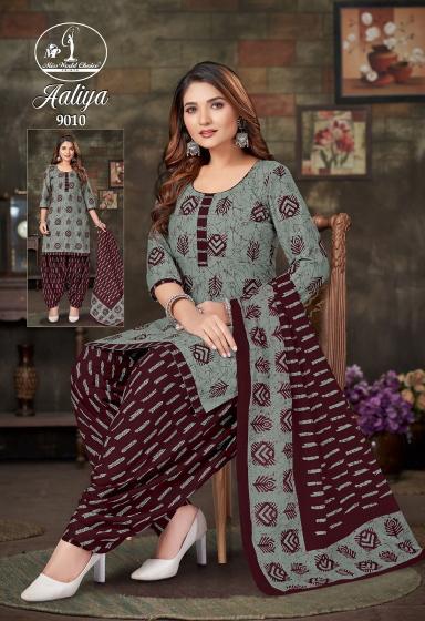 Miss World Aaliya Vol 9 Cotton Printed Dress Material