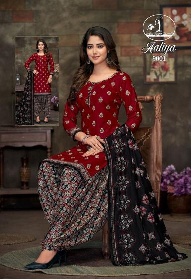 Miss World Aaliya Vol 9 Cotton Printed Dress Material