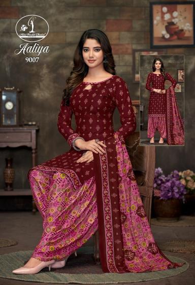 Miss World Aaliya Vol 9 Cotton Printed Dress Material