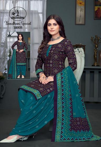 Miss World Bandhni Vol 10 Cotton Printed Dress Material