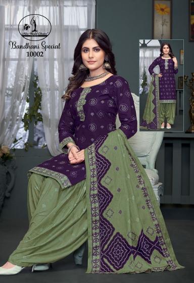 Miss World Bandhni Vol 10 Cotton Printed Dress Material