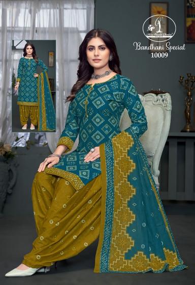 Miss World Bandhni Vol 10 Cotton Printed Dress Material