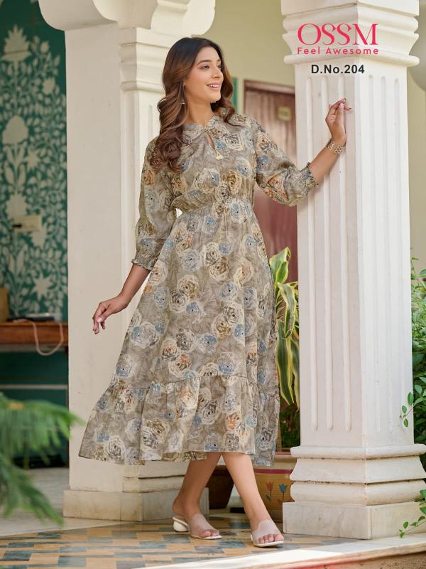 Ossm Summer Style Vol 2 Cotton Long Kurti Collection