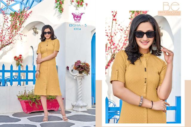 Pari Disha 5 Fancy Rayon Designer Kurti Collection