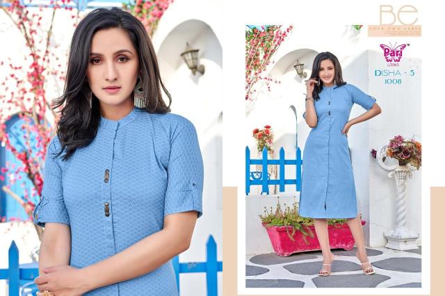 Pari Disha 5 Fancy Rayon Designer Kurti Collection