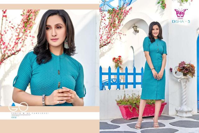 Pari Disha 5 Fancy Rayon Designer Kurti Collection