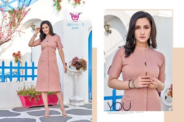 Pari Disha 5 Fancy Rayon Designer Kurti Collection