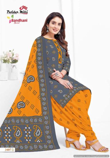 Patidar Bandhani Special Vol 34 Printed Cotton Dress Material