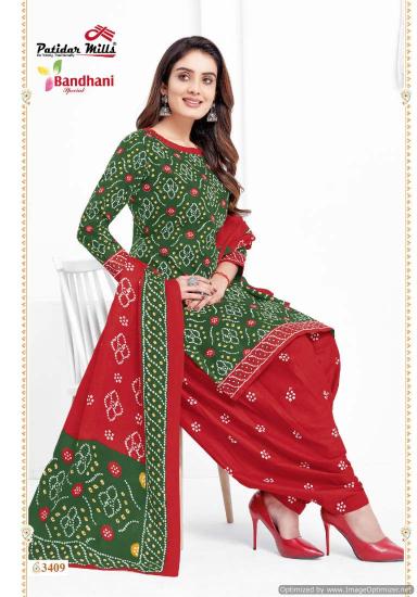 Patidar Bandhani Special Vol 34 Printed Cotton Dress Material