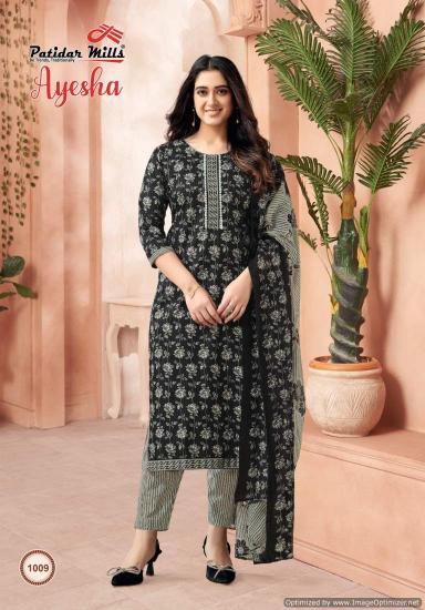 Patidar Mills Ayesha Vol 1 Heacy Cotton Dress Material Collection