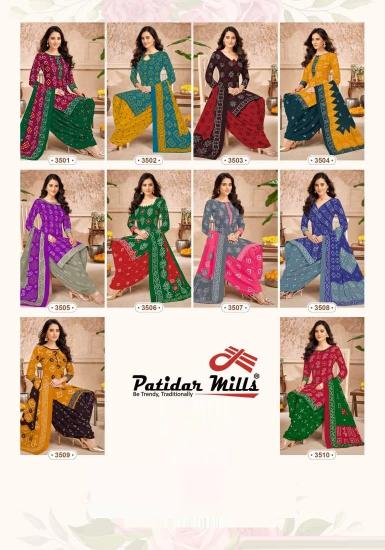 Patidar Mills Bandhani Special Vol 35 Cotton Dress Material