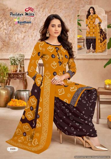 Patidar Mills Bandhani Special Vol 35 Cotton Dress Material