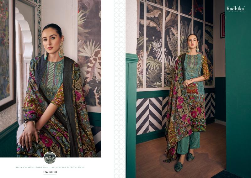 Radhika Azara Afshana Vol 2 Cotton Printed Dress Material Collection