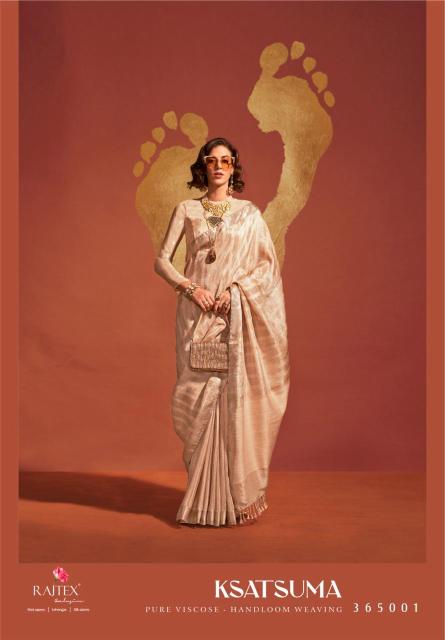 Rajtex Ksatsuma Viscose Handwoven Designer Sarees Collection