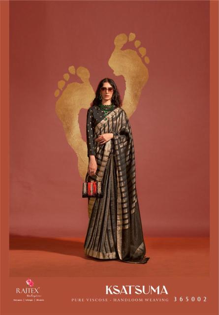 Rajtex Ksatsuma Viscose Handwoven Designer Sarees Collection