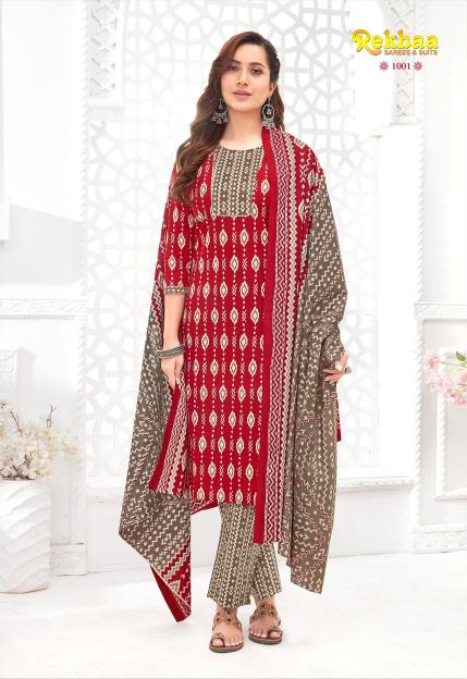 Rekhaa Nayra Vol 1 Cotton Printed Dress Material Collection