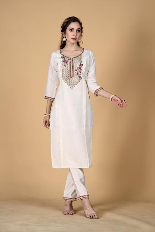 Rich Liner 926 Embroidery Kurti With Bottom Collection