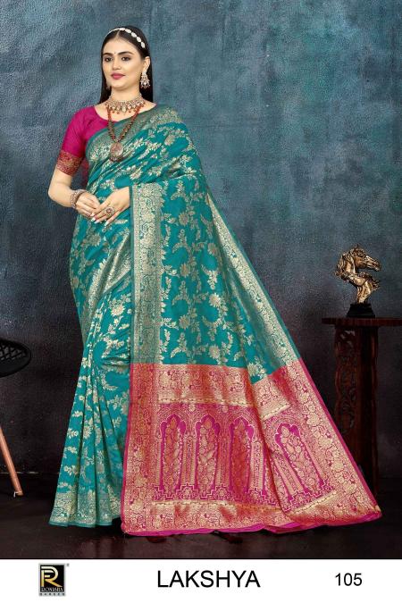 Ronisha Lakshya Banarasi Silk Saree Collection