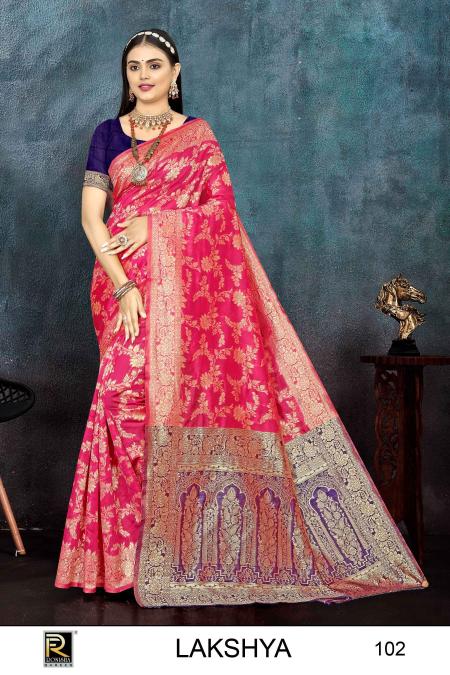 Ronisha Lakshya Banarasi Silk Saree Collection