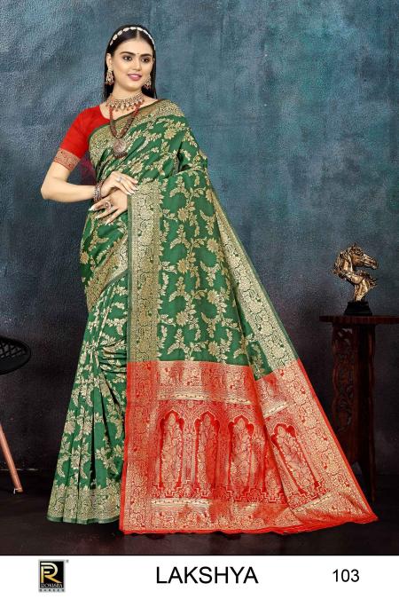 Ronisha Lakshya Banarasi Silk Saree Collection