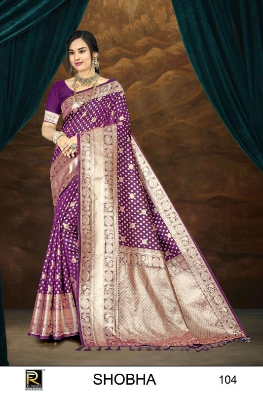 Ronisha Shobha Exclusive Banarasi Silk Saree Collection