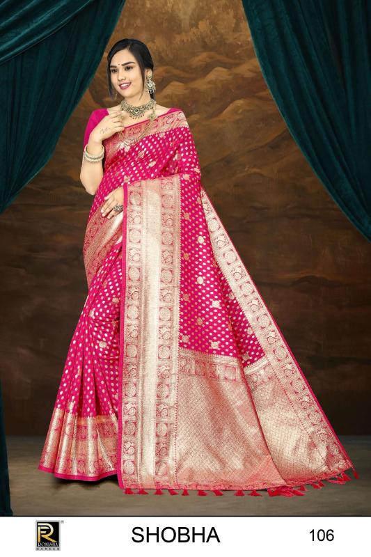 Ronisha Shobha Exclusive Banarasi Silk Saree Collection