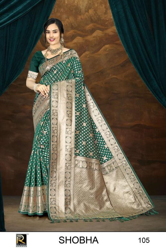 Ronisha Shobha Exclusive Banarasi Silk Saree Collection