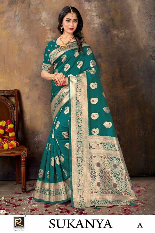 Ronisha Sukanya Banarasi Silk Saree Collection