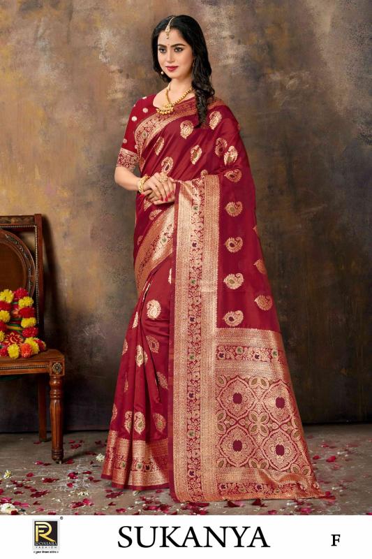 Ronisha Sukanya Banarasi Silk Saree Collection