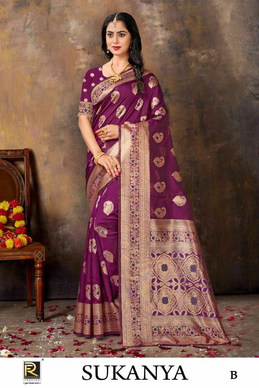 Ronisha Sukanya Banarasi Silk Saree Collection