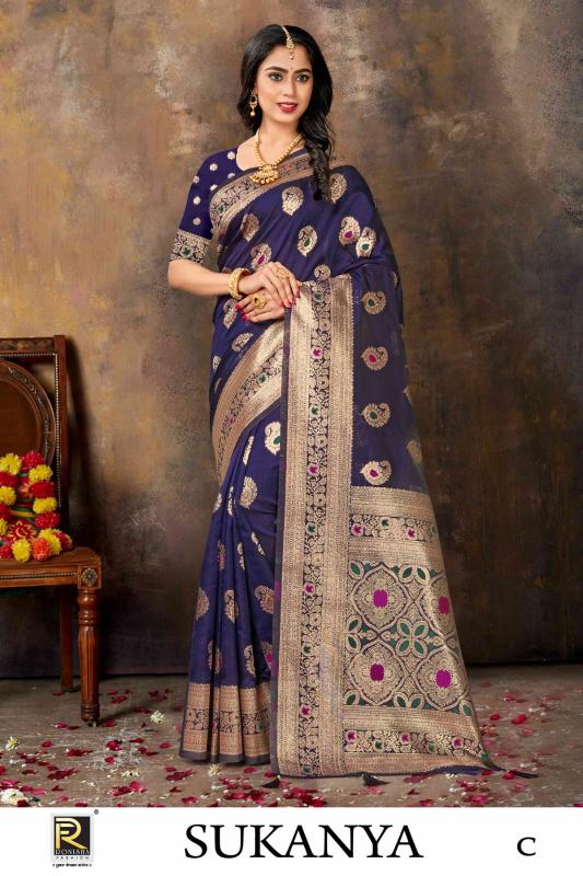 Ronisha Sukanya Banarasi Silk Saree Collection