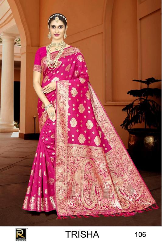 Ronisha Trisha Banarasi Silk Designer Saree Collection